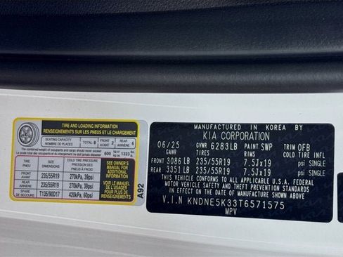 New 2026 Kia Carnival SX Prestige FWD image 35