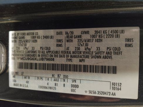 Used 2020 Ford Escape SE AWD/4WD image 33