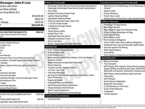 Used 2020 Volkswagen Jetta R-Line w/ R-Line Cold Weather Package FWD image 2