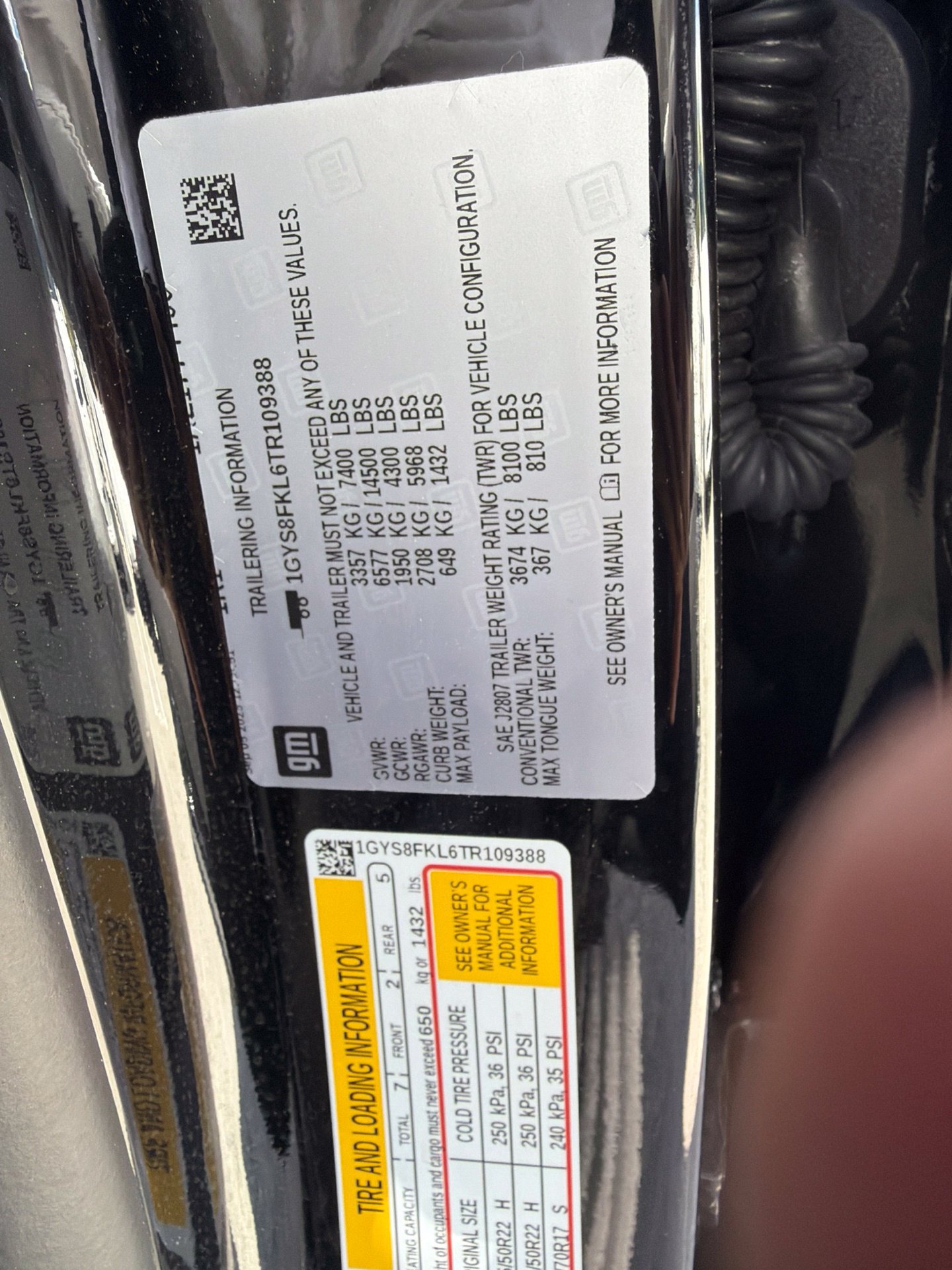 Used 2026 Cadillac Escalade Sport w/ Touring Package RWD image 19