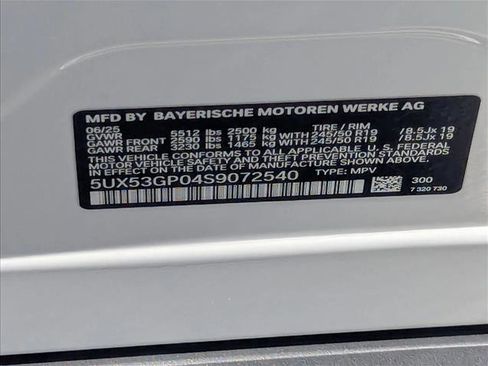 Certified 2025 BMW X3 xDrive30i w/ Convenience Package image 25