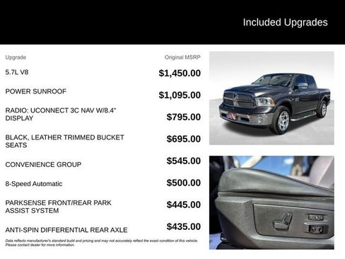 Used 2017 RAM 1500 Laramie w/ Convenience Group image 5