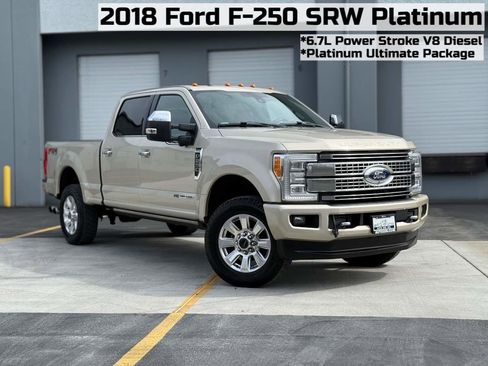 Used 2018 Ford F250 Platinum w/ Platinum Ultimate Package image 1