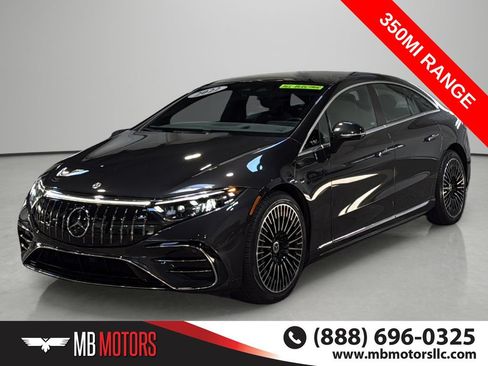 Used 2022 Mercedes-Benz EQS 450+ Sedan w/ Exclusive Trim Package image 1