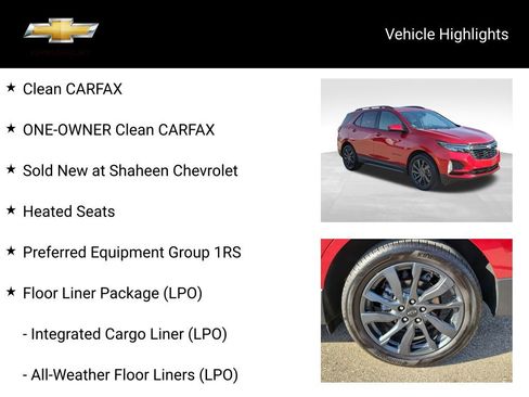 Certified 2023 Chevrolet Equinox RS w/ LPO, Floor Liner Package image 18