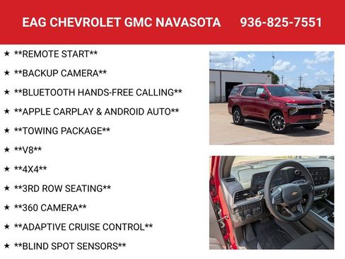 New 2026 Chevrolet Tahoe LS w/ Max Trailering Package AWD/4WD image 4