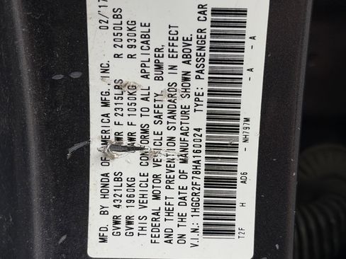 Used 2017 Honda Accord EX image 34