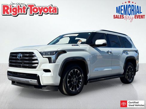 Certified 2023 Toyota Sequoia Limited AWD/4WD image 1