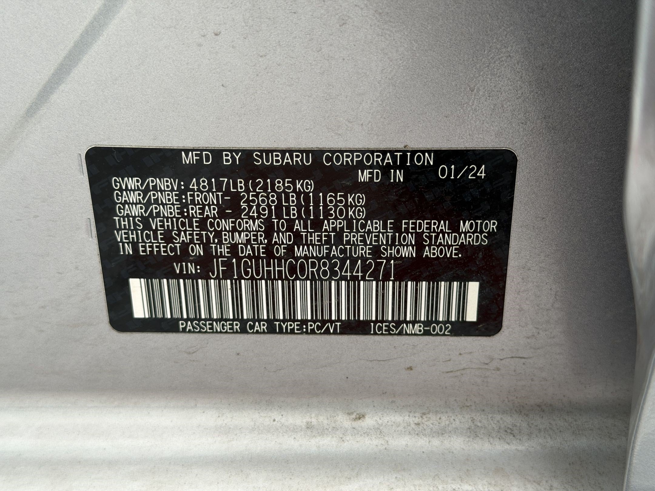 Used 2024 Subaru Impreza RS AWD/4WD image 24
