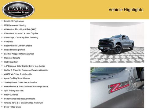 Used 2021 Chevrolet Silverado 1500 LT Trail Boss AWD/4WD image 16