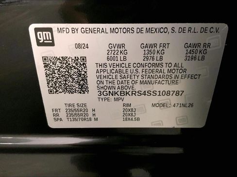Used 2025 Chevrolet Blazer RS w/ Enhanced Convenience Package AWD/4WD image 32