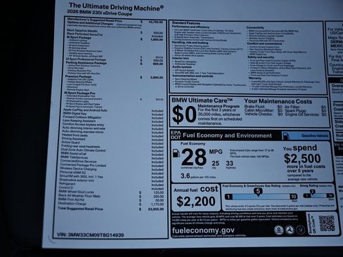 New 2026 BMW 230i xDrive Coupe w/ Premium Package image 42
