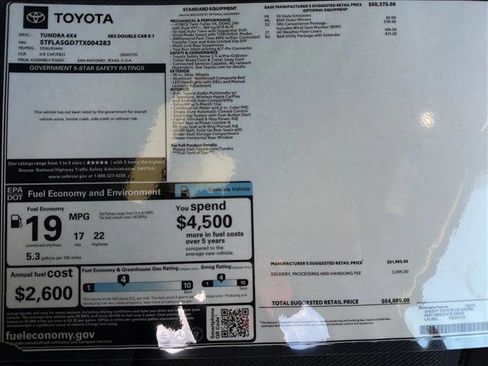 New 2026 Toyota Tundra SR5 image 24