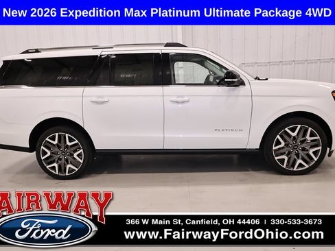 New 2026 Ford Expedition Max Platinum w/ Platinum Ultimate Package AWD/4WD image 1