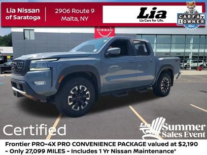 Certified 2023 Nissan Frontier PRO-4X w/ Pro Convenience Package