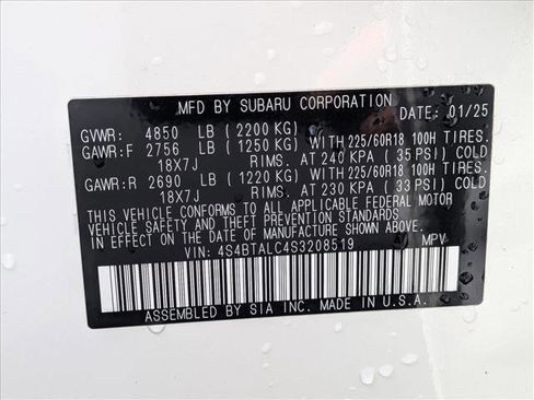 Used 2025 Subaru Outback Onyx Edition image 24