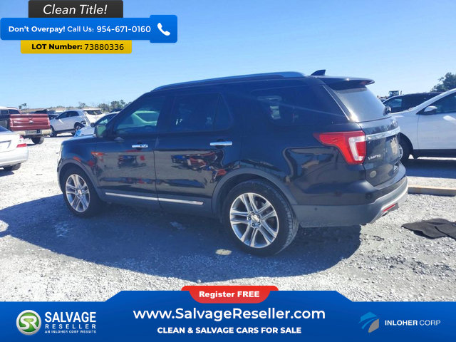 Used 2017 Ford Explorer Limited w/ Equipment Group 301A FWD image 3