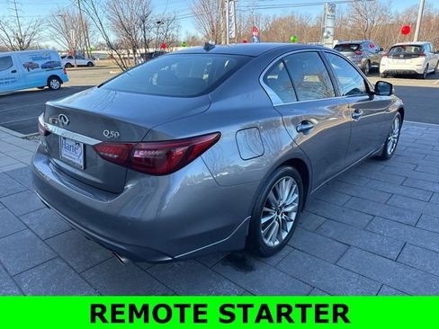 Certified 2023 INFINITI Q50 Luxe w/ Cargo Package image 7