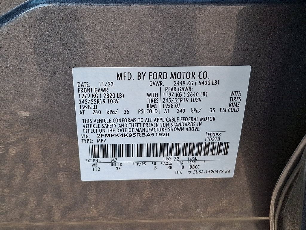 Used 2024 Ford Edge Titanium AWD/4WD image 29