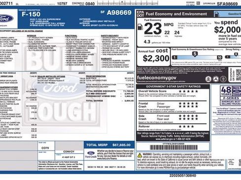 Used 2025 Ford F150 XLT w/ Equipment Group 302A MID image 38