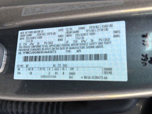 Used 2025 Ford Escape Active FWD image 39