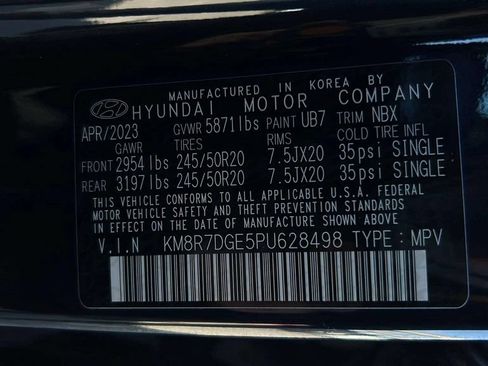 Used 2023 Hyundai Palisade Calligraphy AWD/4WD image 12