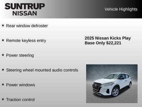 Used 2025 Nissan Kicks Play S image 8
