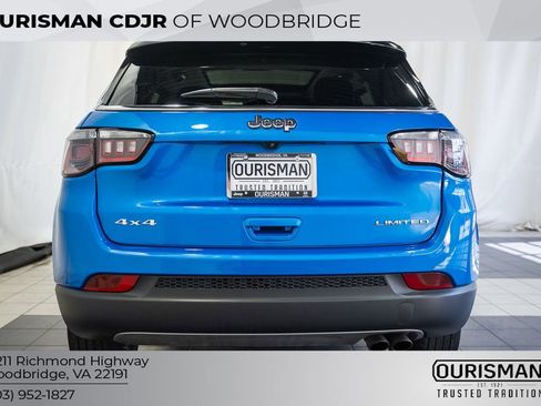 Certified 2022 Jeep Compass Limited w/ Sun and Sound Group AWD/4WD image 6
