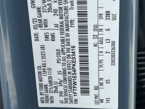 Used 2023 Ford F150 XLT w/ Equipment Group 302A High image 15