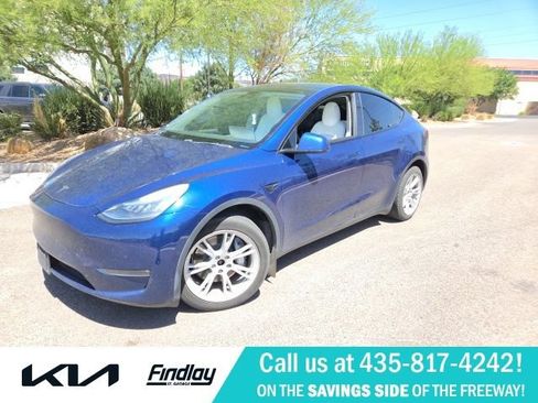 Used 2020 Tesla Model Y Long Range AWD/4WD image 1