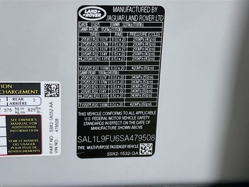 Used 2025 Land Rover Range Rover Sport Dynamic SE AWD/4WD image 34