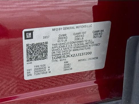 Used 2018 Chevrolet Traverse RS FWD image 35