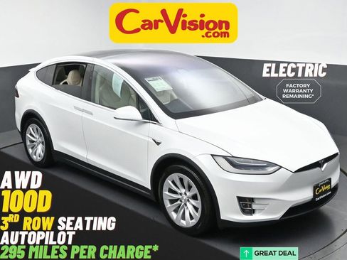Used 2019 Tesla Model X 100D AWD/4WD image 1