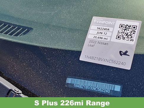 Used 2022 Nissan Leaf S Plus FWD image 25