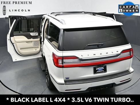 Used 2021 Lincoln Navigator L Black Label w/ Cargo Convenience Package AWD/4WD image 36