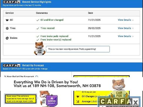 Used 2015 Ford F150 Lariat w/ Equipment Group 501A Mid image 15