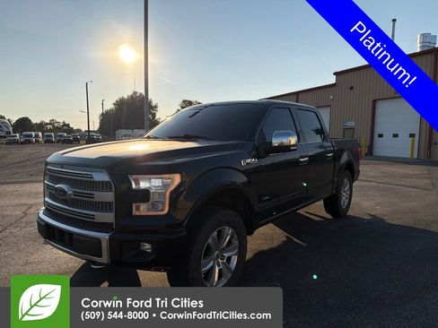 Used 2017 Ford F150 Platinum w/ Technology Package AWD/4WD image 3