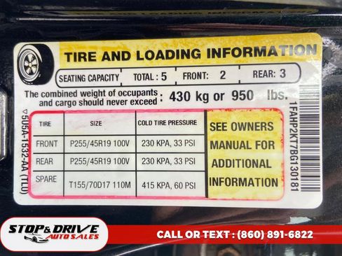 Used 2011 Ford Taurus SHO w/ 402A Rapid Spec Order Code image 21