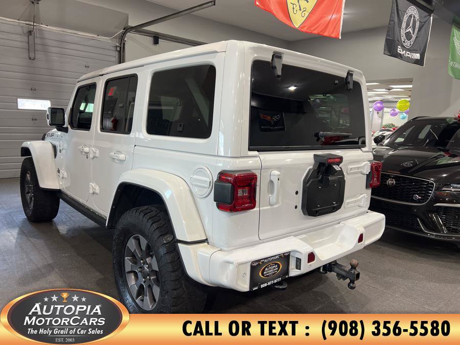 Used 2021 Jeep Wrangler Unlimited Sahara AWD/4WD image 4