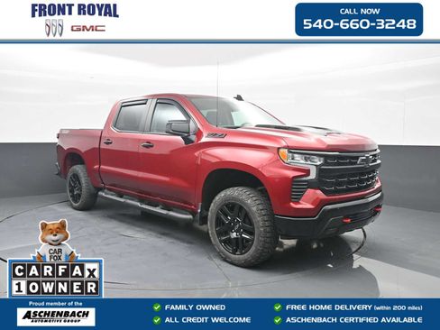 Used 2024 Chevrolet Silverado 1500 LT Trail Boss w/ LPO, Dark Essentials Package AWD/4WD image 1