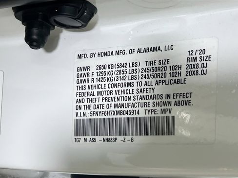 Used 2021 Honda Pilot Black Edition image 33