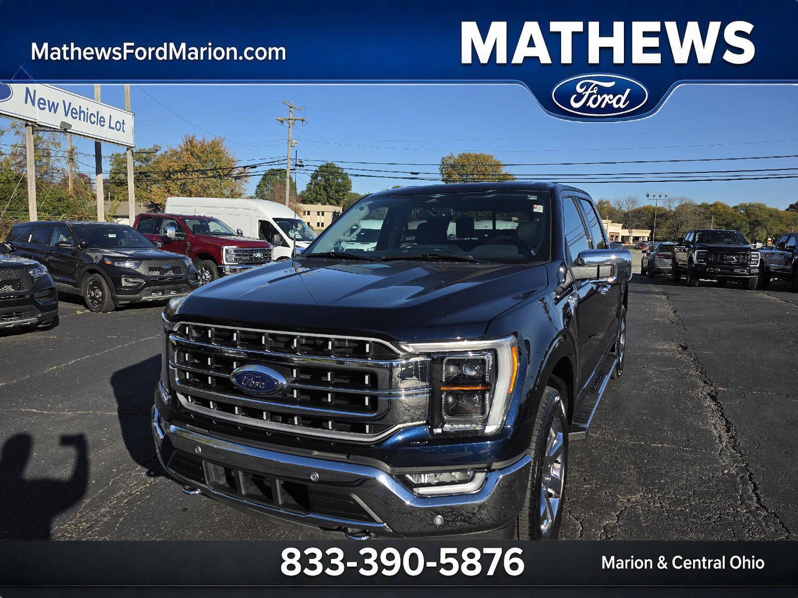 Used 2023 Ford F150 Lariat w/ Equipment Group 502A High AWD/4WD image 1