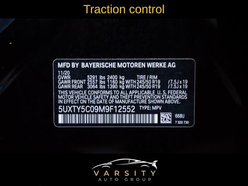 Used 2021 BMW X3 xDrive30i w/ Convenience Package image 32