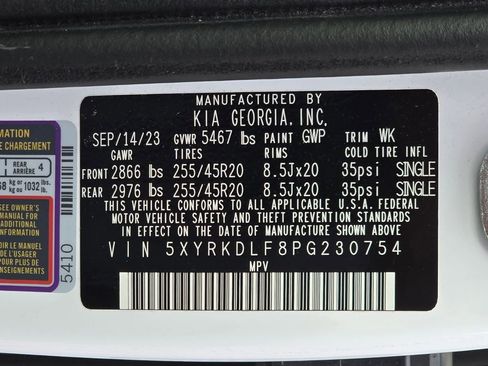 Used 2023 Kia Sorento SX Prestige image 53