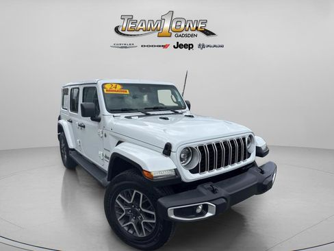 Used 2024 Jeep Wrangler Sahara w/ Technology Group image 1