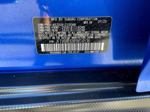 Used 2023 Subaru WRX Limited image 30