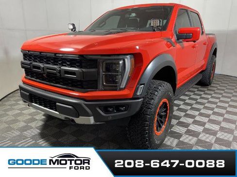 Certified 2023 Ford F150 Raptor w/ Blue Interior Package AWD/4WD image 4