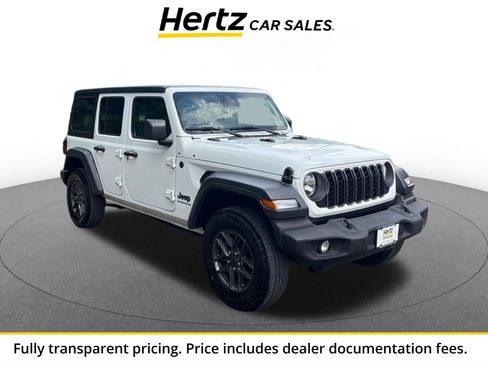 Used 2025 Jeep Wrangler Sport S AWD/4WD image 1