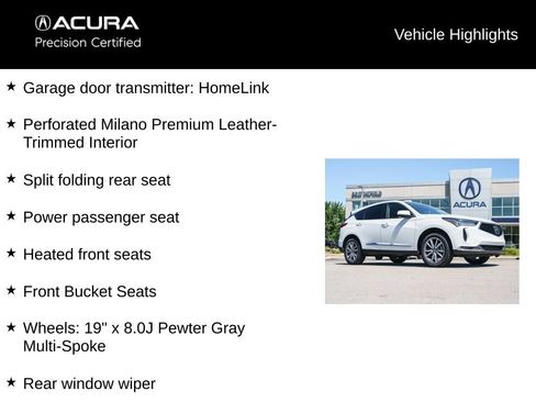 Certified 2023 Acura RDX AWD w/ Technology Package image 21