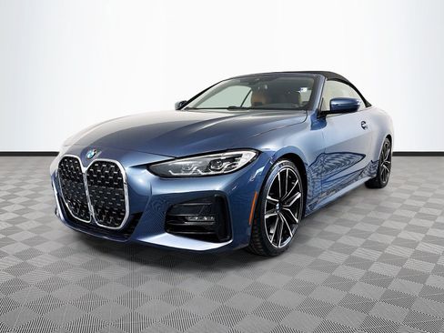 Used 2021 BMW 430i Convertible w/ M Sport Package RWD image 3